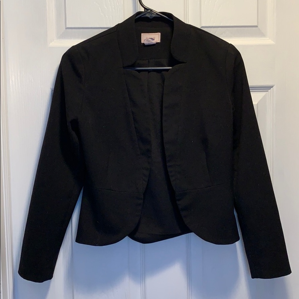 Black womens XS blazer